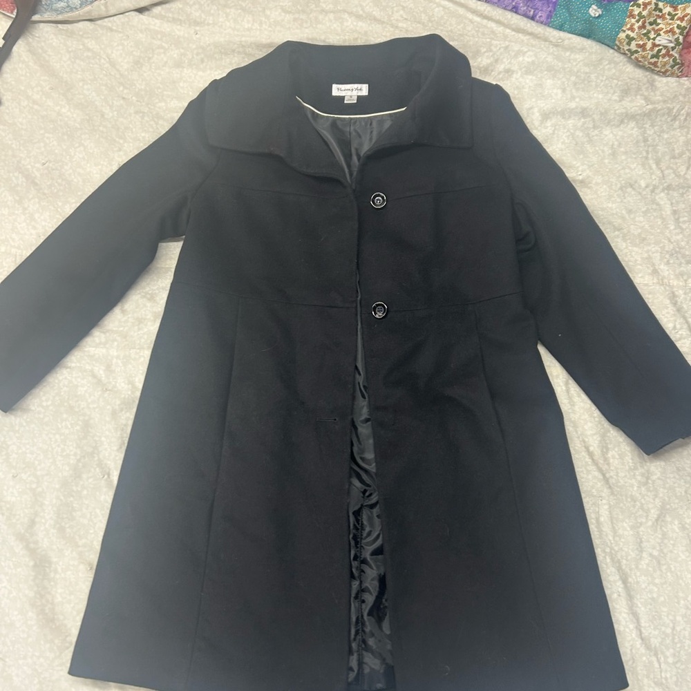 Preston & York Elegant Black Trench Coat
